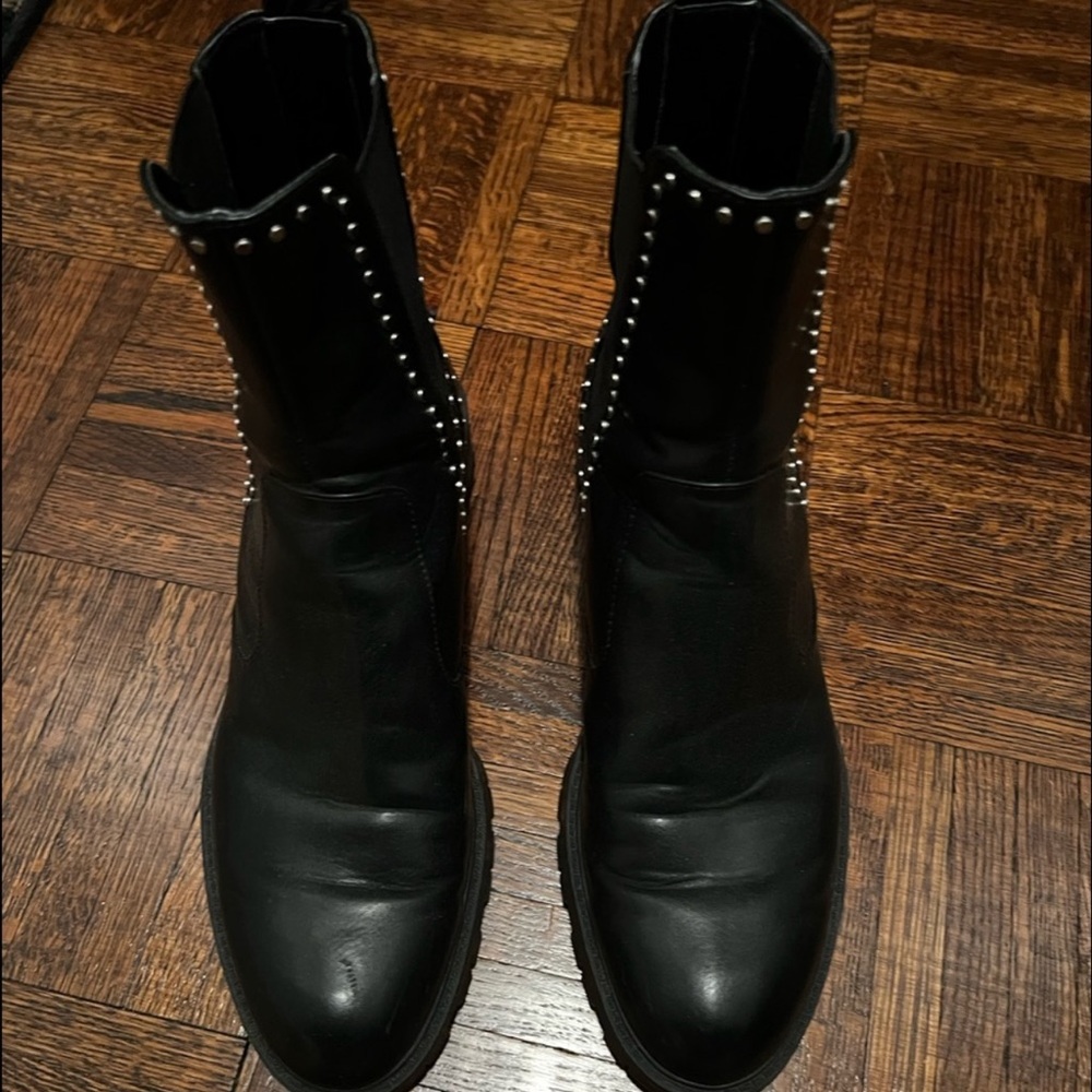 Zara studded boots